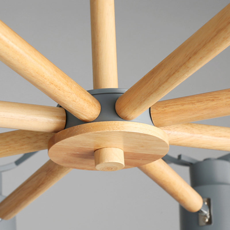 Luces de araña de forma de asta de forma de lámpara de metal moderna accesorios de iluminación