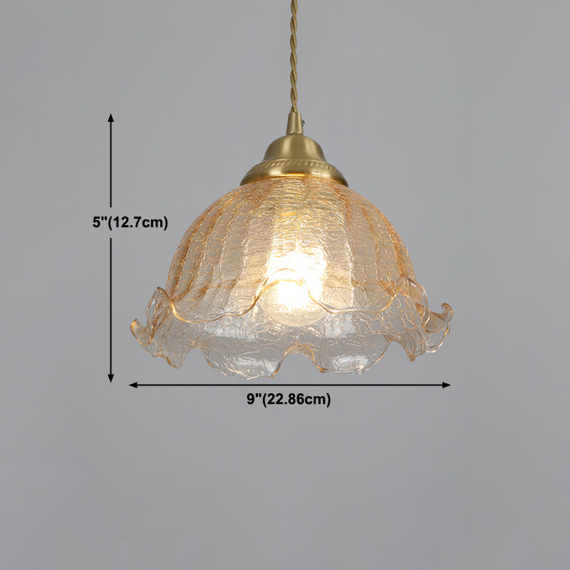 Modern Simple Hanging Light Creative Glass Pendant Lighting Fixture