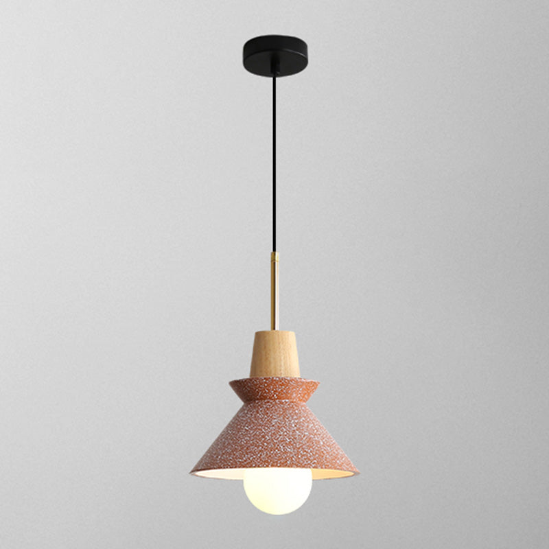 Apparecchio di illuminazione a sospensione in legno minimalista moderno a sospensione