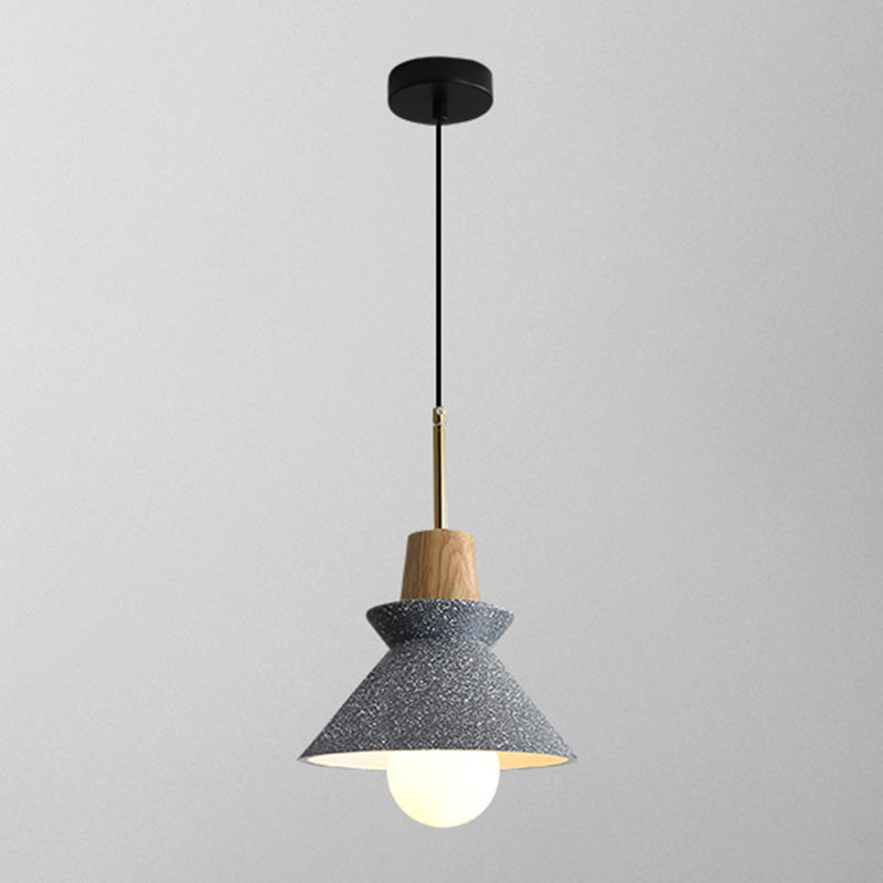 Apparecchio di illuminazione a sospensione in legno minimalista moderno a sospensione