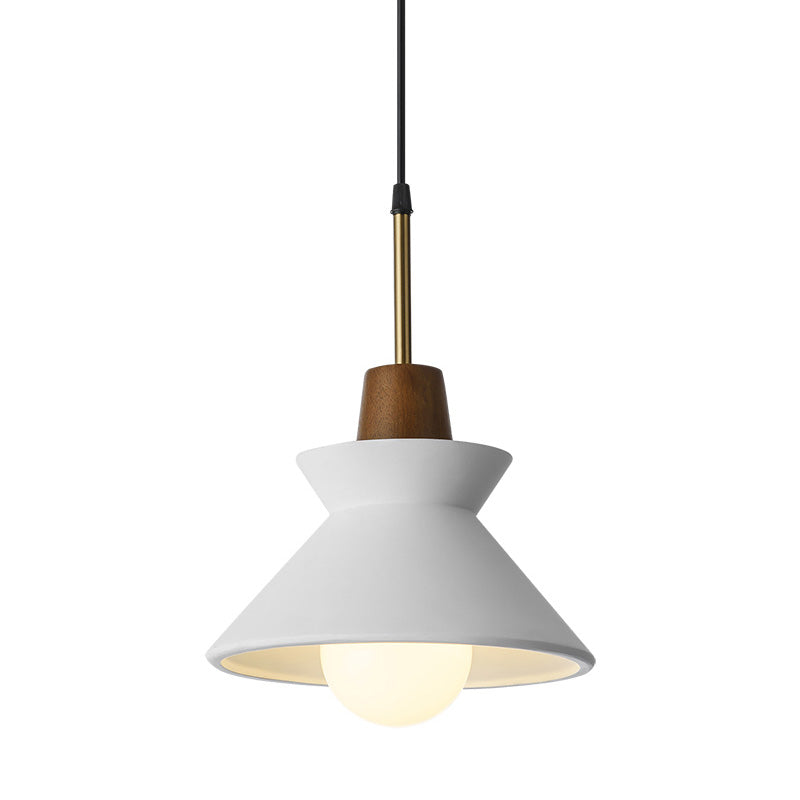 Apparecchio di illuminazione a sospensione in legno minimalista moderno a sospensione