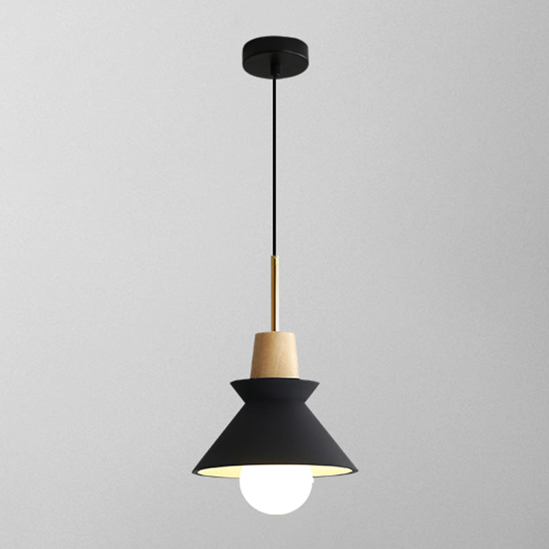 Apparecchio di illuminazione a sospensione in legno minimalista moderno a sospensione