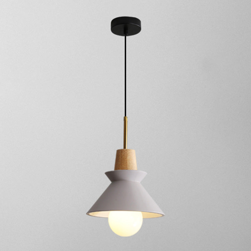 Apparecchio di illuminazione a sospensione in legno minimalista moderno a sospensione