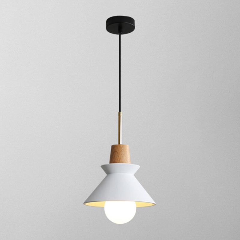 Apparecchio di illuminazione a sospensione in legno minimalista moderno a sospensione