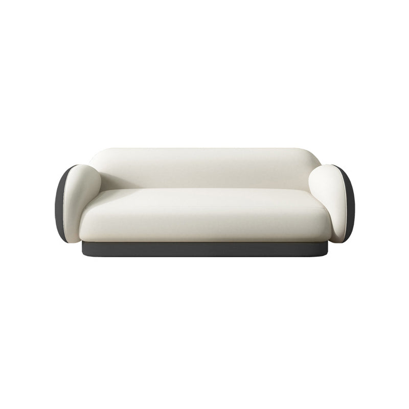 Modern Macaroon Sofa Pillow Top Arm Standard Tight Back Sofa for Apartment