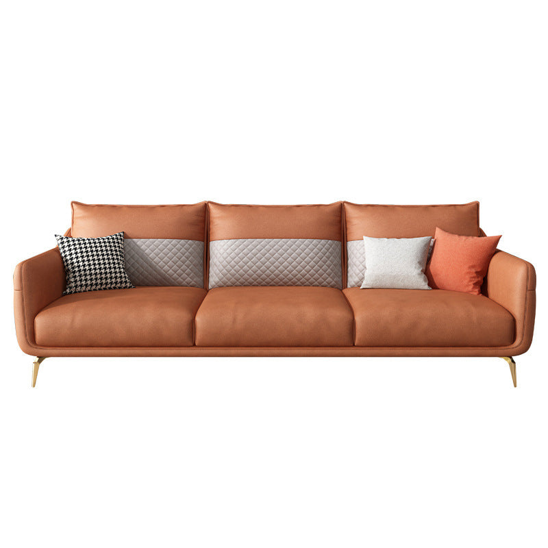 Moderner Stil Charles von London Latex/Schwamm Sitz gefülltes Massivholz -Basisofa gefüllt