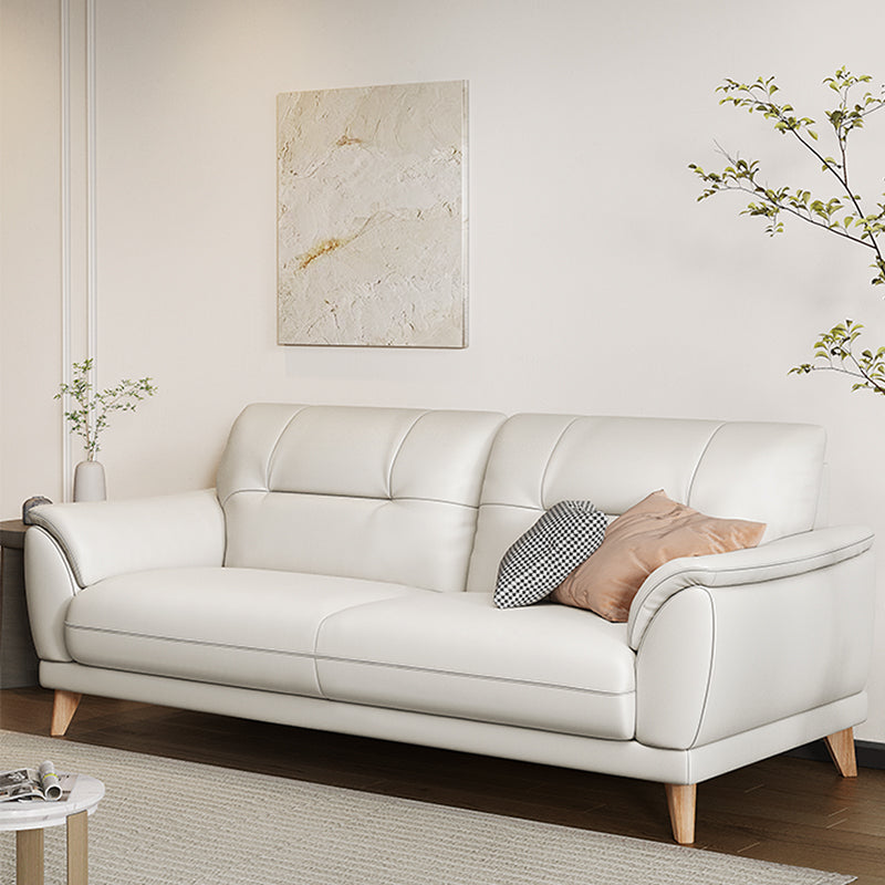 Ultra-Modern Sewn Pillow Back Sofa 33.46"H Pillow Top Arm Wear Resistance Sofa