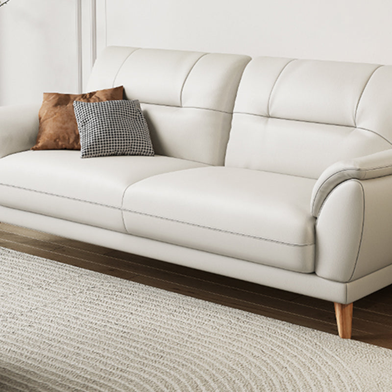 Ultra-Modern Sewn Pillow Back Sofa 33.46"H Pillow Top Arm Wear Resistance Sofa