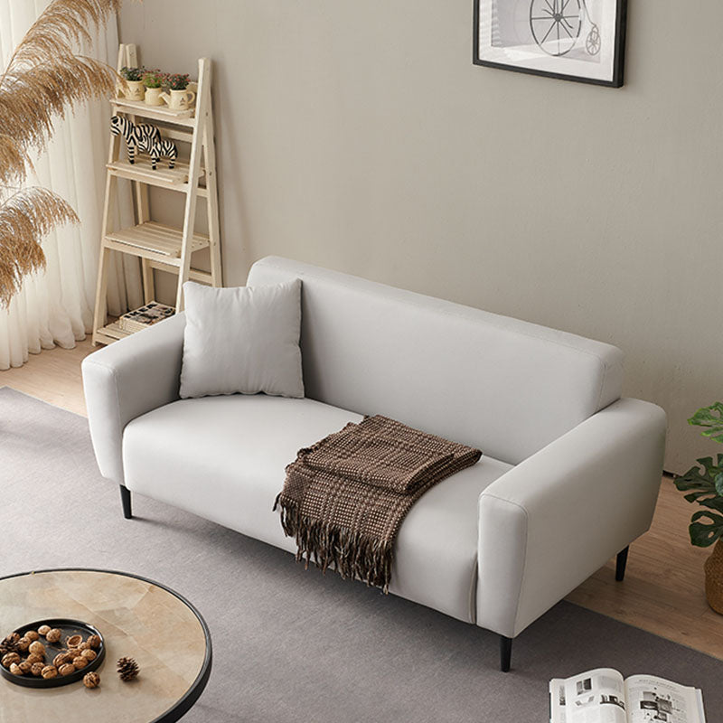 Modernism Square Arm Sofa 3-Seater 29.13" D x 27.56" H Loveseat