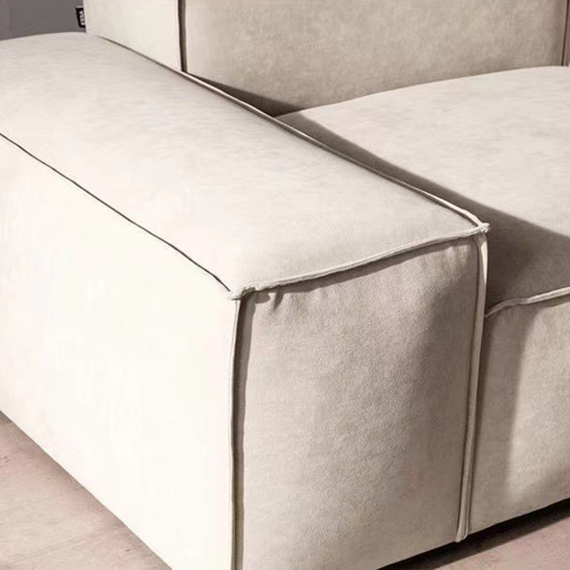Stationary Living Room Square Arm Standard Contemporary Seating