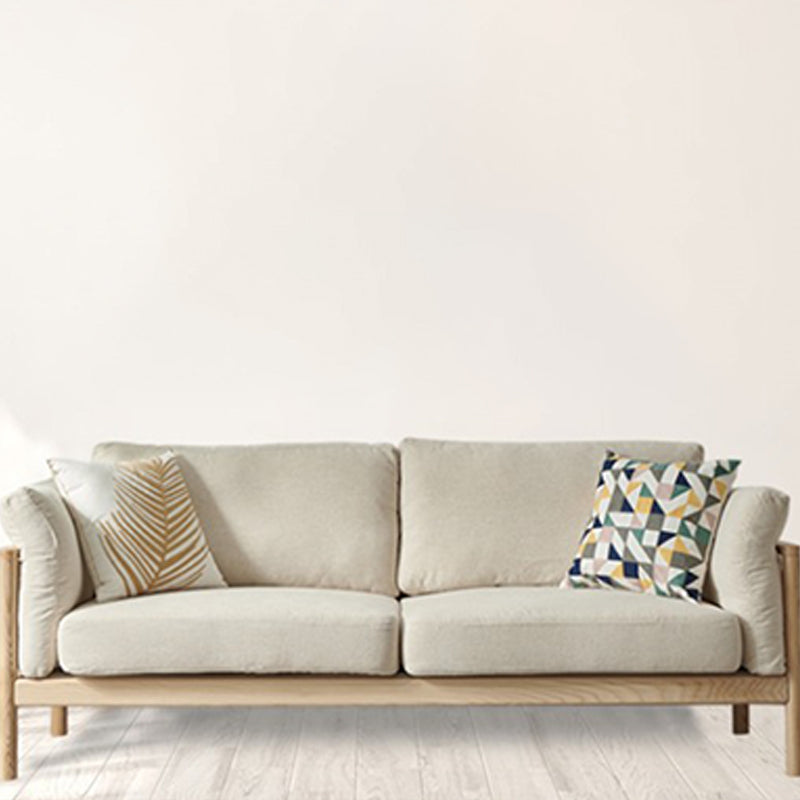 Canapé arrière en vrac contemporain 32,68 "High Pillow Top Top Tissu Fabric pour le salon