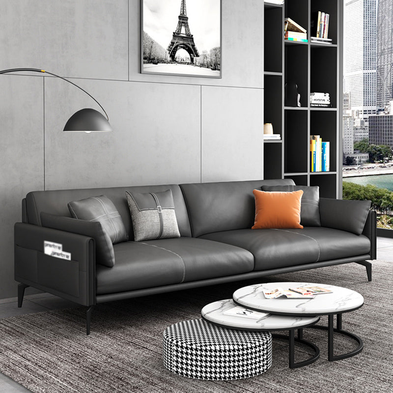 Living Room Contemporary Pillow Top Arm Standard Pillows Sofa Chaise