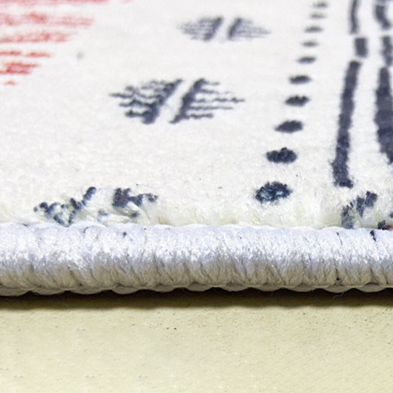 Alfombra de alfombra abstracta de estilos nórdicos modernos alfombra resistente a la alfombra para sala de estar