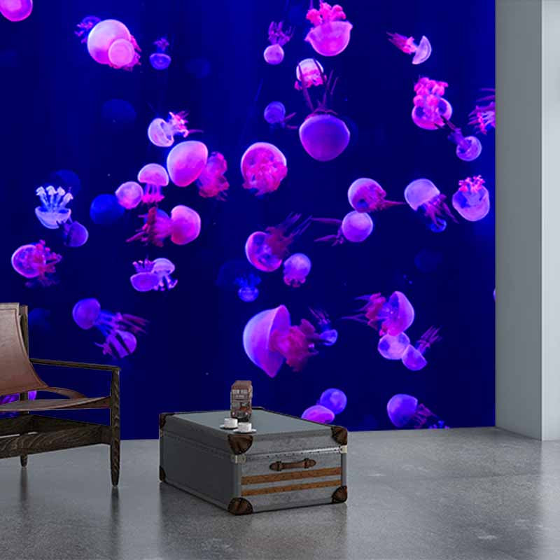 Marine Organism Mildew Resistant Wallpaper Photography Sleeping Room Wall Mural