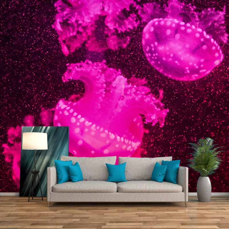 Marine Organism Mildew Resistant Wallpaper Photography Sleeping Room Wall Mural
