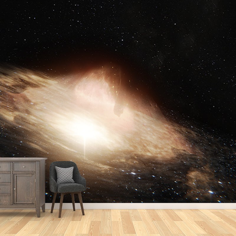 Photography Wall Mural Wallpaper Galaxy Sitting Room Wall Mural