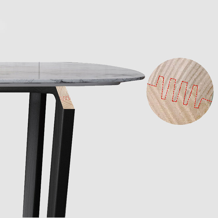 Modern Dining Table Rectangle Dining Sintered Stone Table for Restaurant