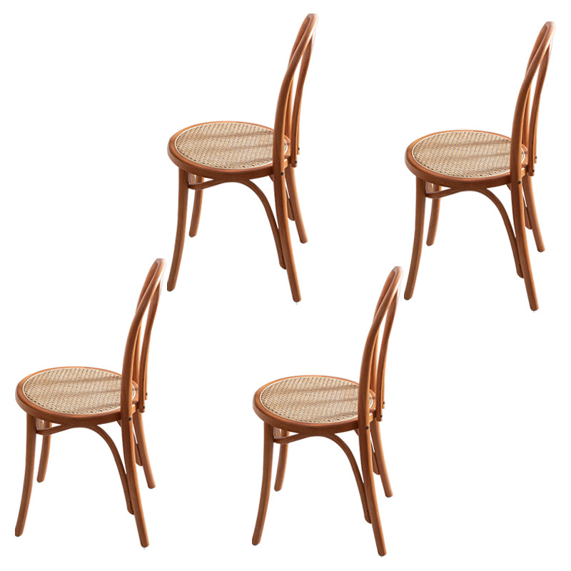 Wood Traditional Kitchen Dining Room Side Chair Windsor Back Chair