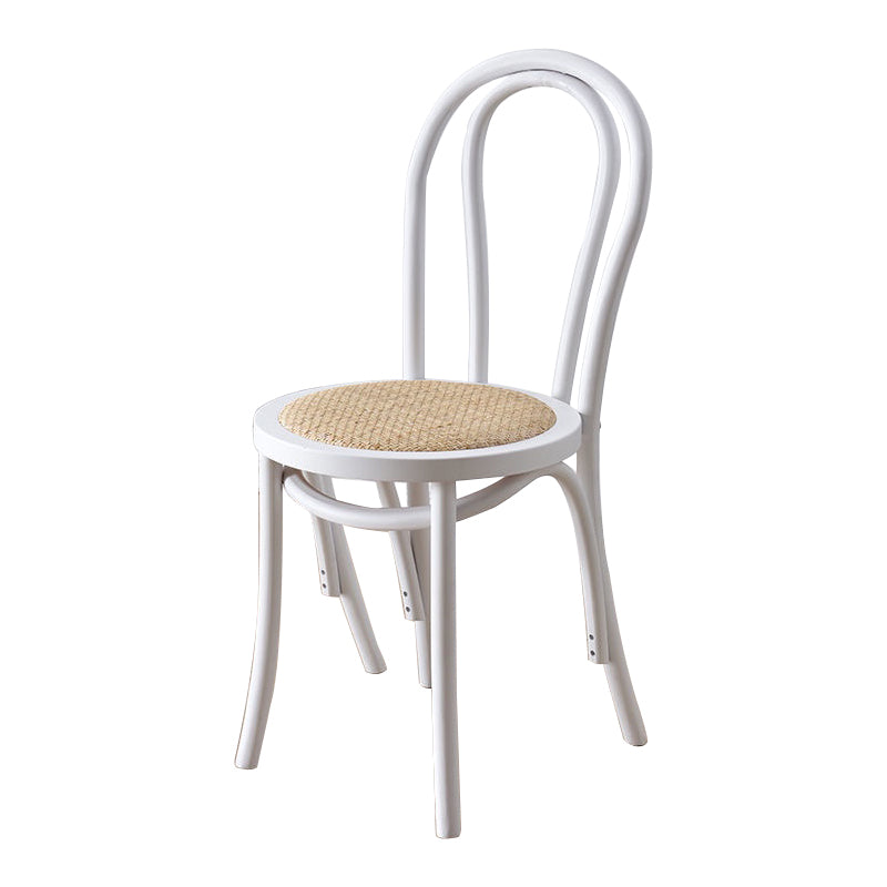 Traditional Wood Kitchen Dining Room Side Chair Windsor Back Chair