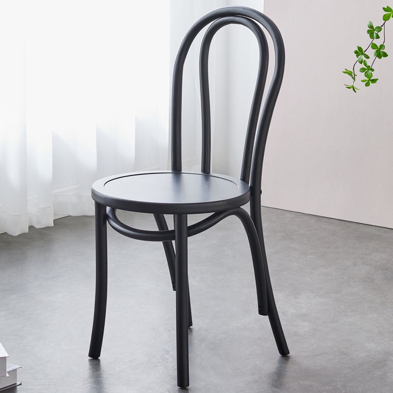 Traditional Wood Kitchen Dining Room Side Chair Windsor Back Chair