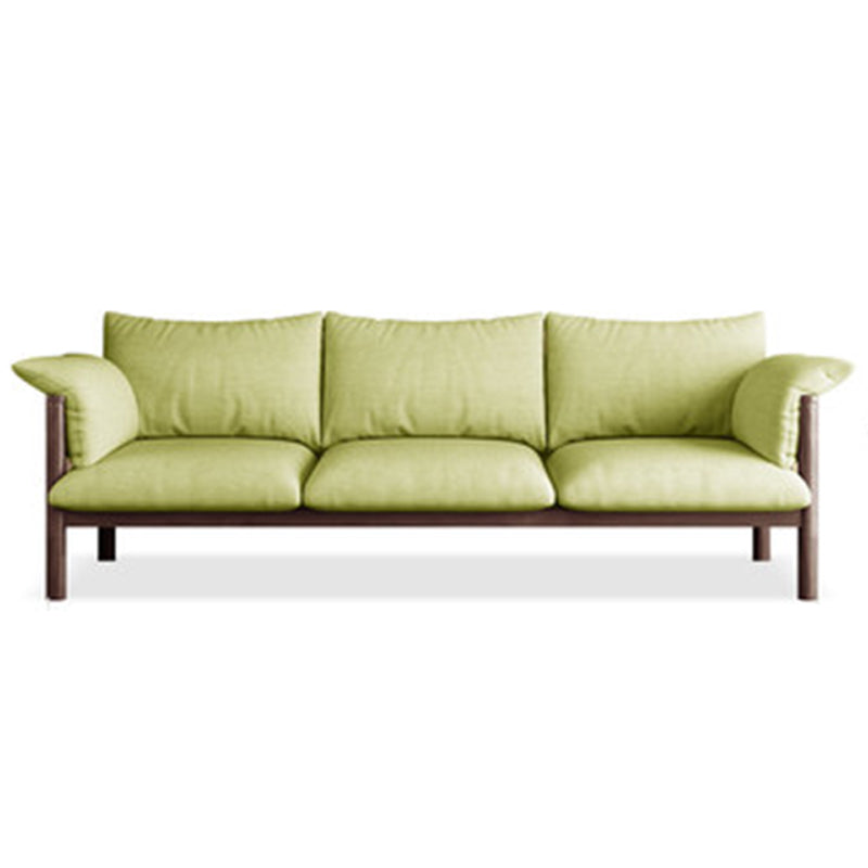 Zeitgenössisches Quadratarm Standard -Sofa mit Stirnkissen für Wohnzimmer, Wohnung