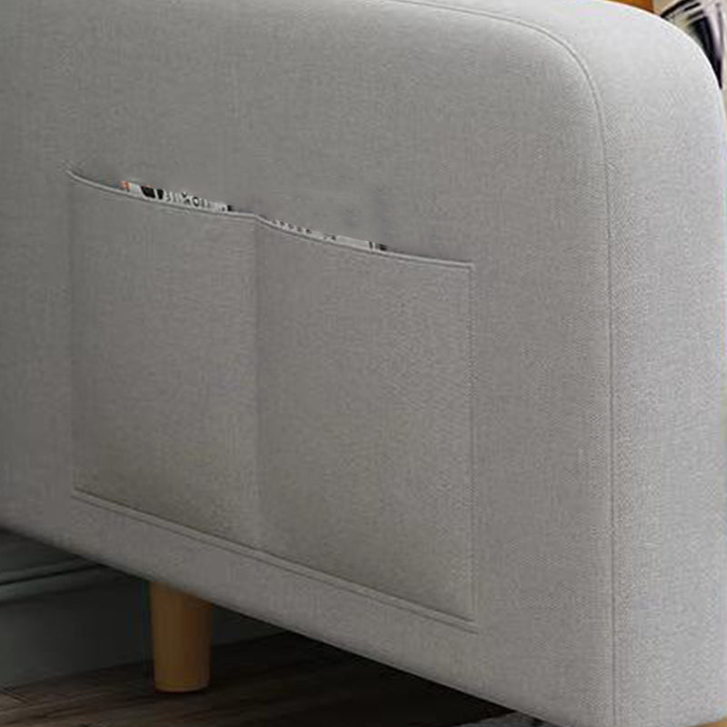 Transitional Modern Biscuit Back Sofa 31.5"High Square Arm Stain Resistant Sofa