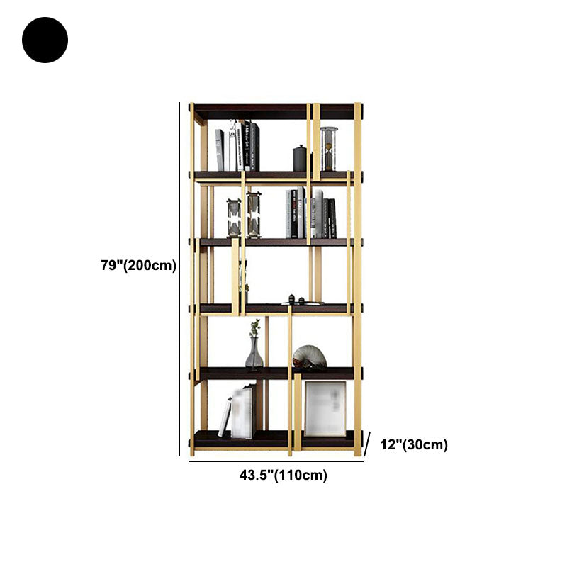 78.74 "H libreria a glam in stile glam shelf -shelf per la sala da studio in ufficio