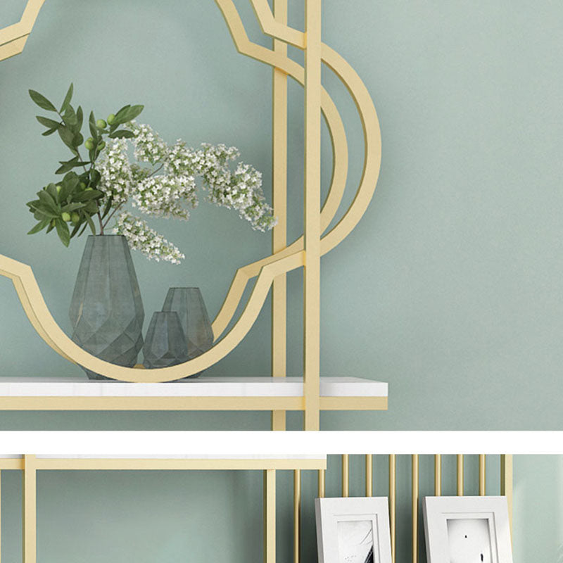 11.81 "W libreria in stile glam in stile libreria aperta per la sala da studio in ufficio