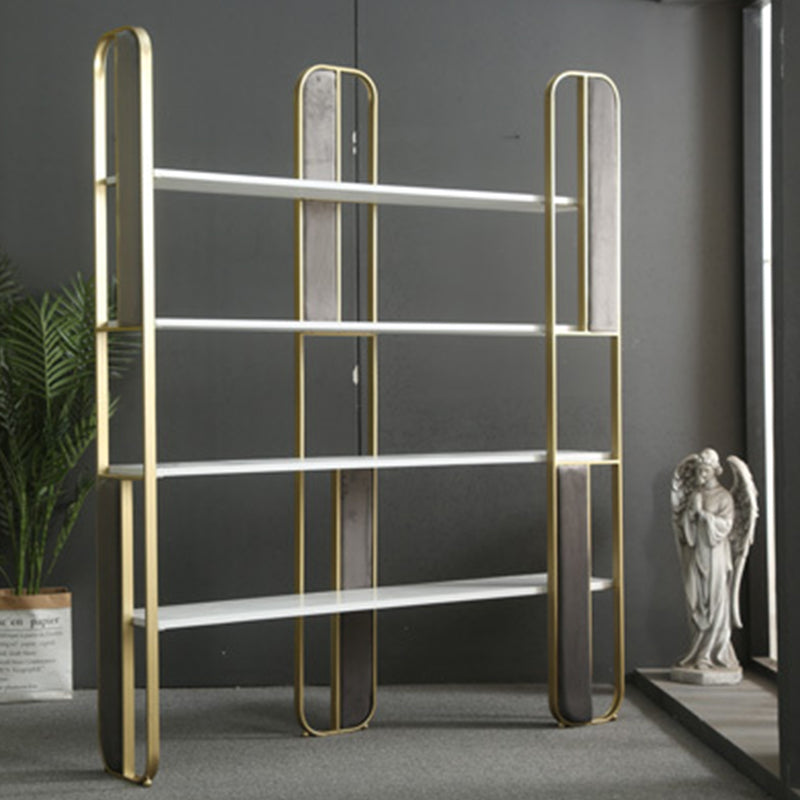 70,87 "H Bücherregal Glamstil Open Back Booksel für Lernraum Home Office