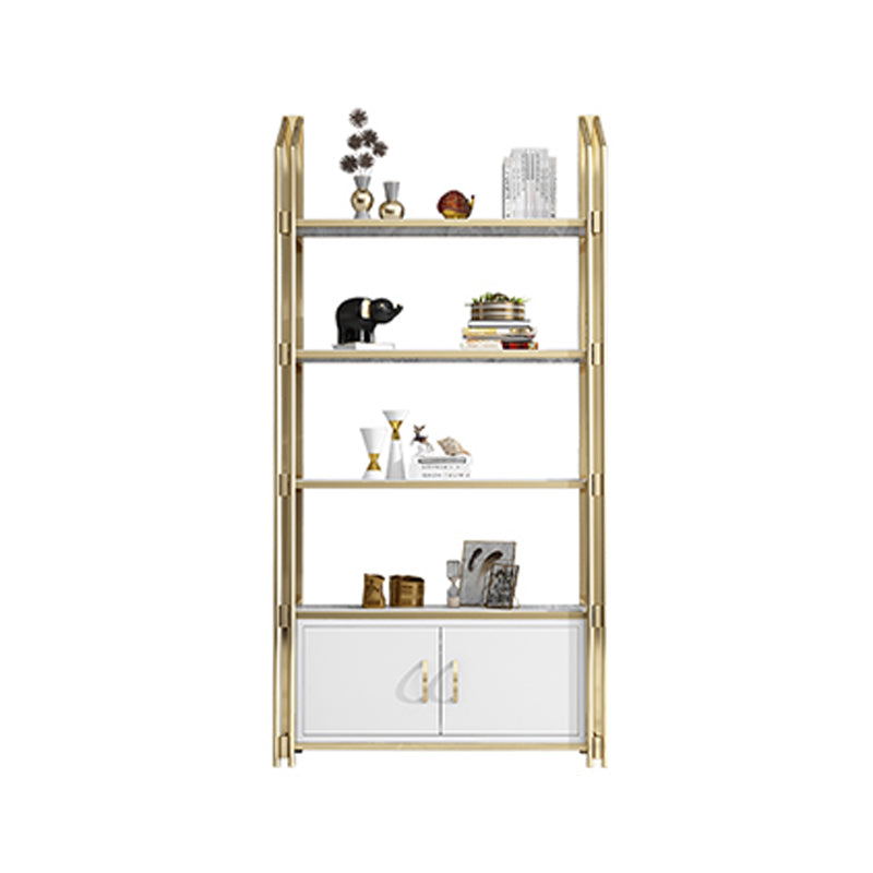 Libreria in stile glam 12 "W 79" H Open Weck Shelf per Study Room Home Office