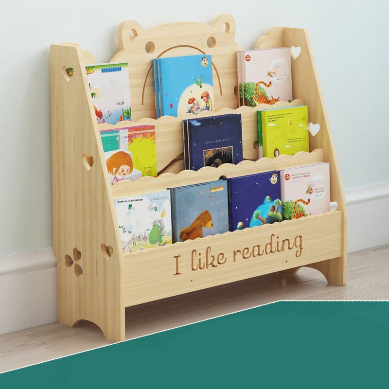 Libreria in stile scandinavo chiuso la libreria in legno massiccio per casa e ufficio