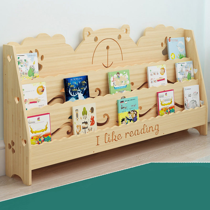 Libreria in stile scandinavo chiuso la libreria in legno massiccio per casa e ufficio