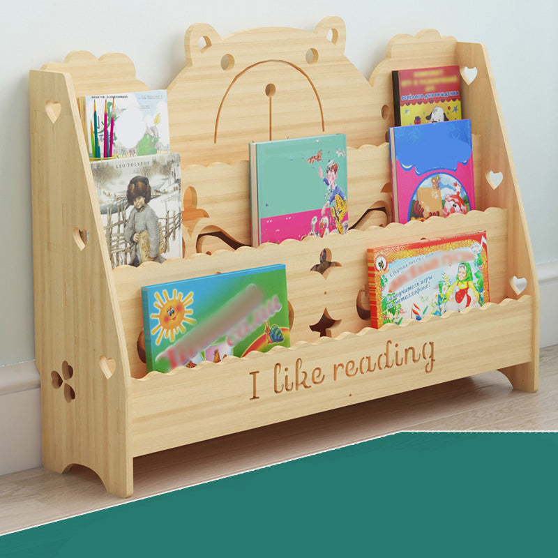 Libreria in stile scandinavo chiuso la libreria in legno massiccio per casa e ufficio