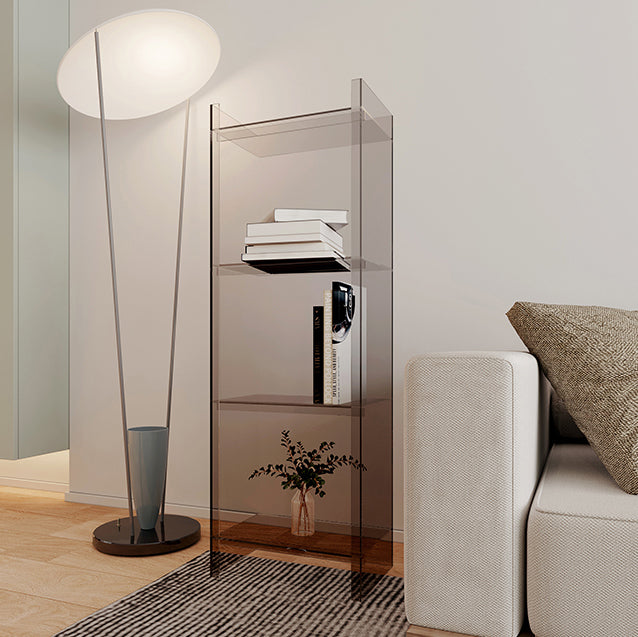 Libreria standard acrilica scandinava chiusa libreria verticale