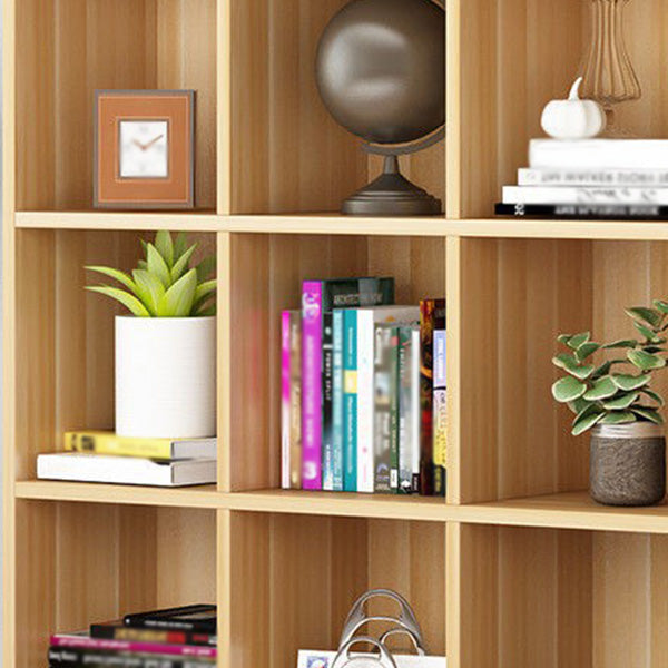 Libreria in legno chiuso in legno libreria in stile scandinavo per home office