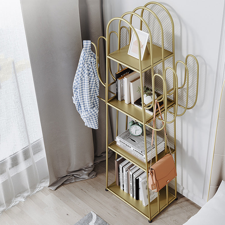 Geschlossenes Back Metal Bookshelf Skandinavian Style Biveal for Home Office