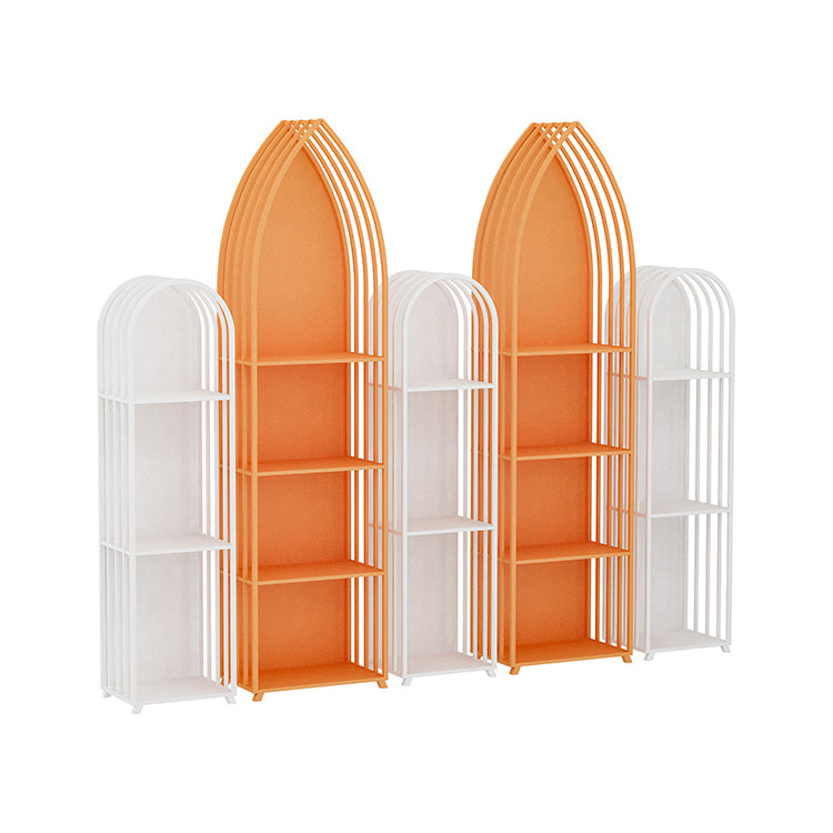 Libreria in stile scandinavo libreria chiusa per la casa di studio della casa d'ufficio