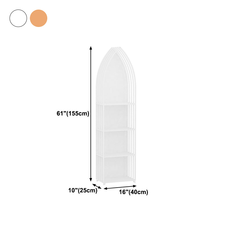 Libreria in stile scandinavo libreria chiusa per la casa di studio della casa d'ufficio