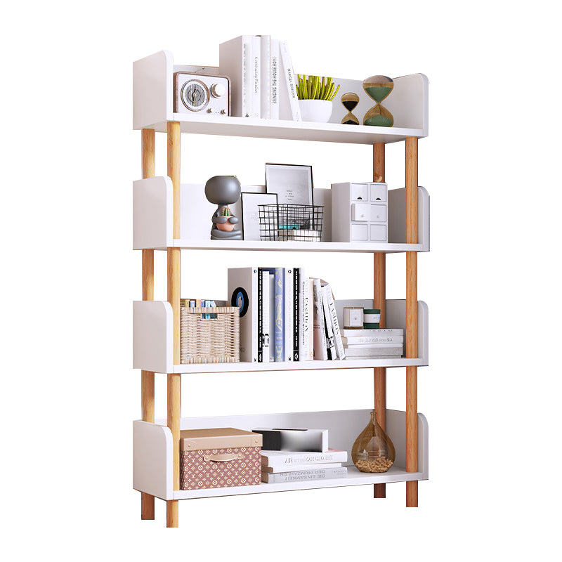 Hersteller Holz Etagere Bücherregal Moderne vertikale offene Bücherregal