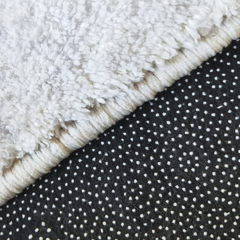 Modern Style Round Carpet Rug Stain Resistant Rug for Home Decor