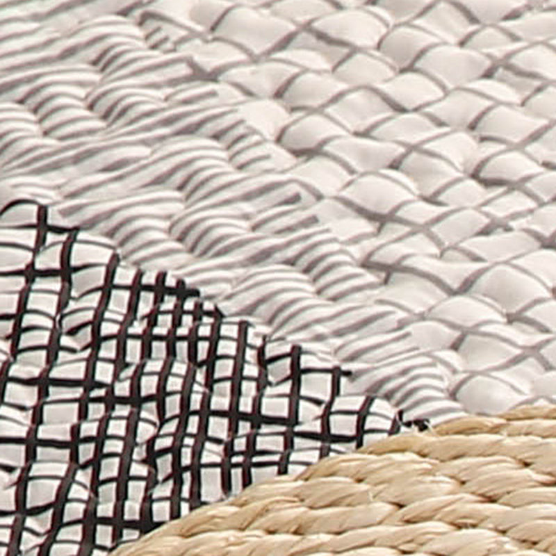 Geometric Pattern Rug Carpet Pet Friendly Stain Resistant Rug for Bedroom