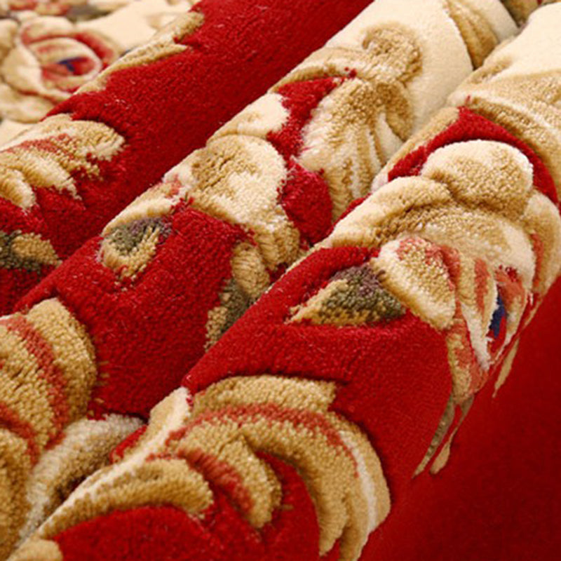 Modern European Style Rug Carpet Stain Resistant Rug for Living Room