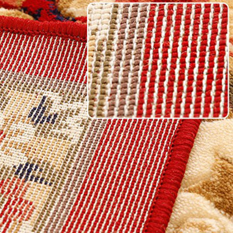 Modern European Style Rug Carpet Stain Resistant Rug for Living Room