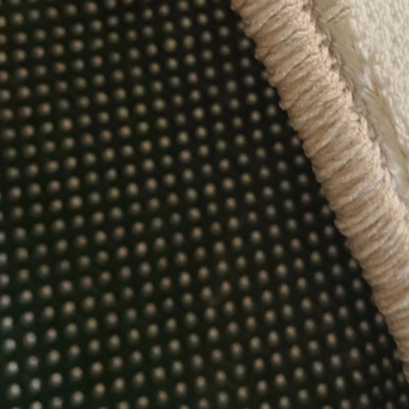 Apricot Line Rug Polyester Modern Rug Washable Indoor Rug for Living Room