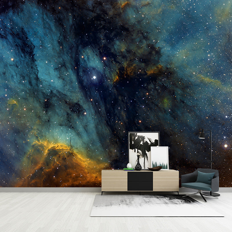 Photography Environment Friendly Mural Wallpaper Galaxy Bedroom Wall Mural