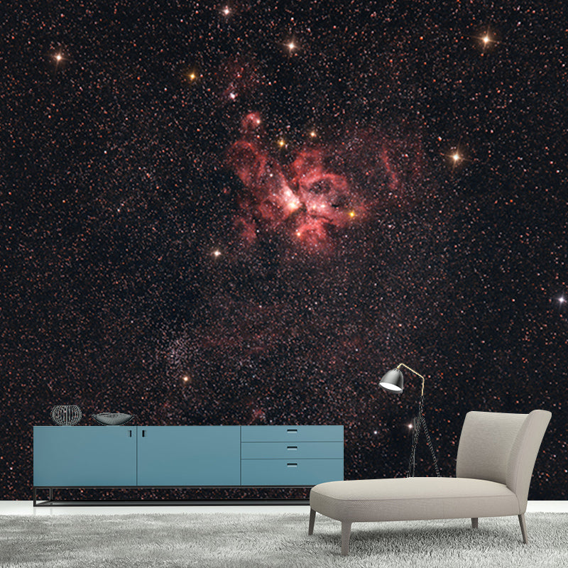 Environment Friendly Mural Wallpaper Galaxy Photography Bedroom Wall Mural