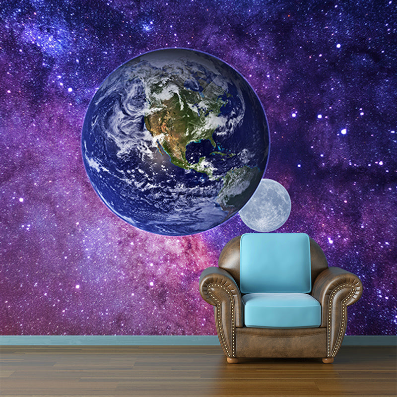 Beautiful Photography Mural Wallpaper Galaxy Decorative Indoor Wall Mural