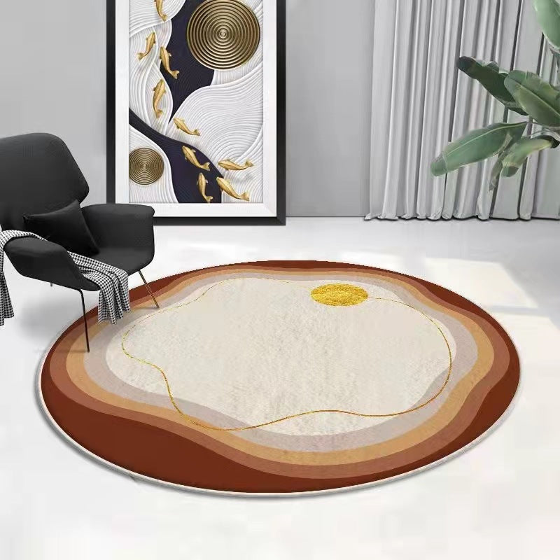 Zwart gradiënt helling tapijt polyester modern tapijt wasbaar tapijt voor woonkamer
