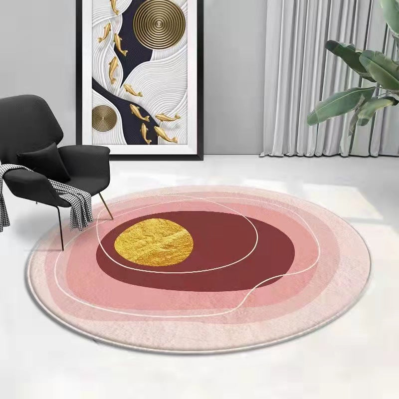 Zwart gradiënt helling tapijt polyester modern tapijt wasbaar tapijt voor woonkamer