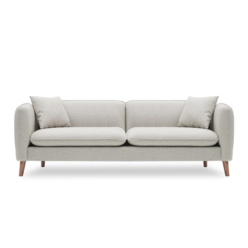 Canapé-carré moderne du linge de 30 "canapé de coussins W pour le salon